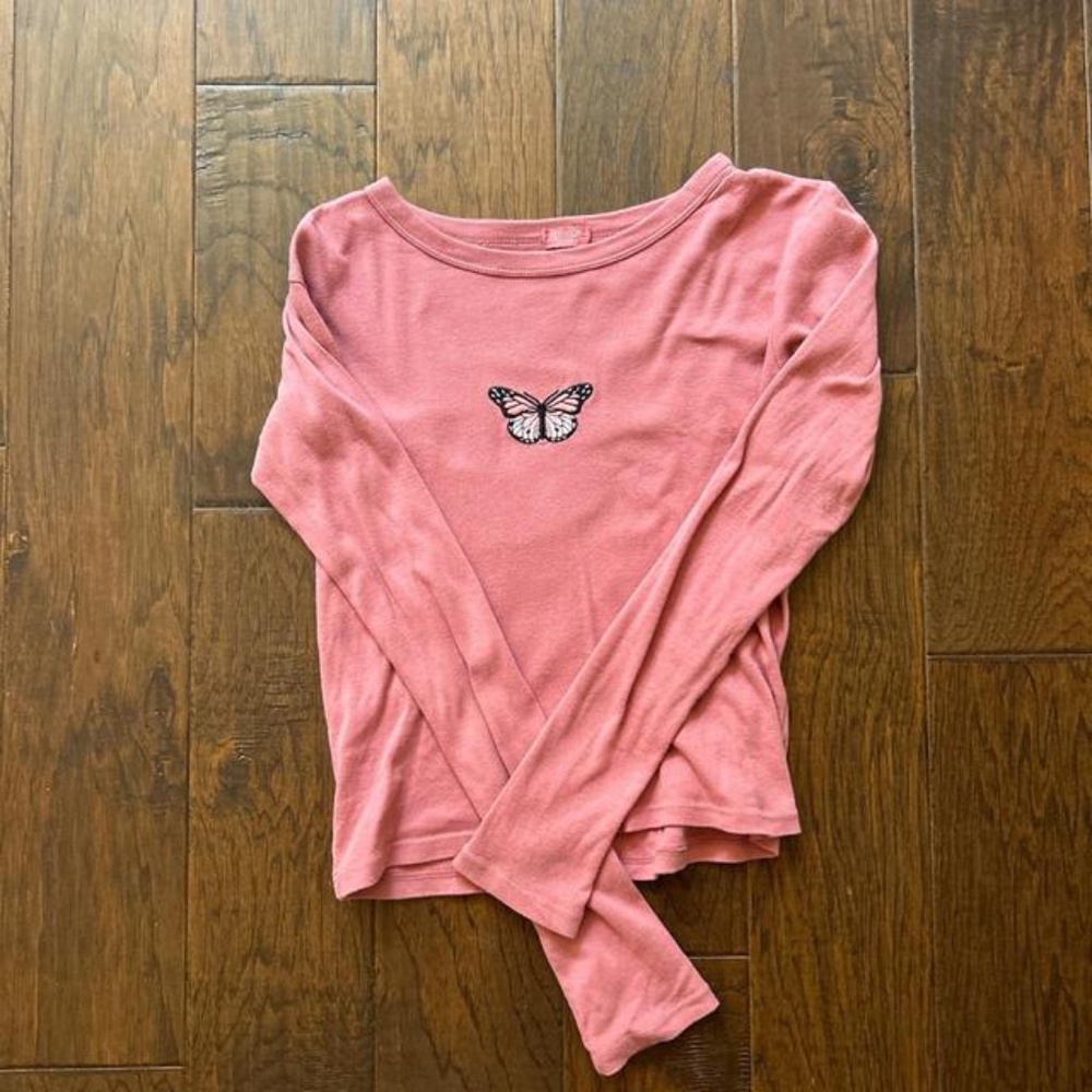 Brandy Melville Butterfly Tee